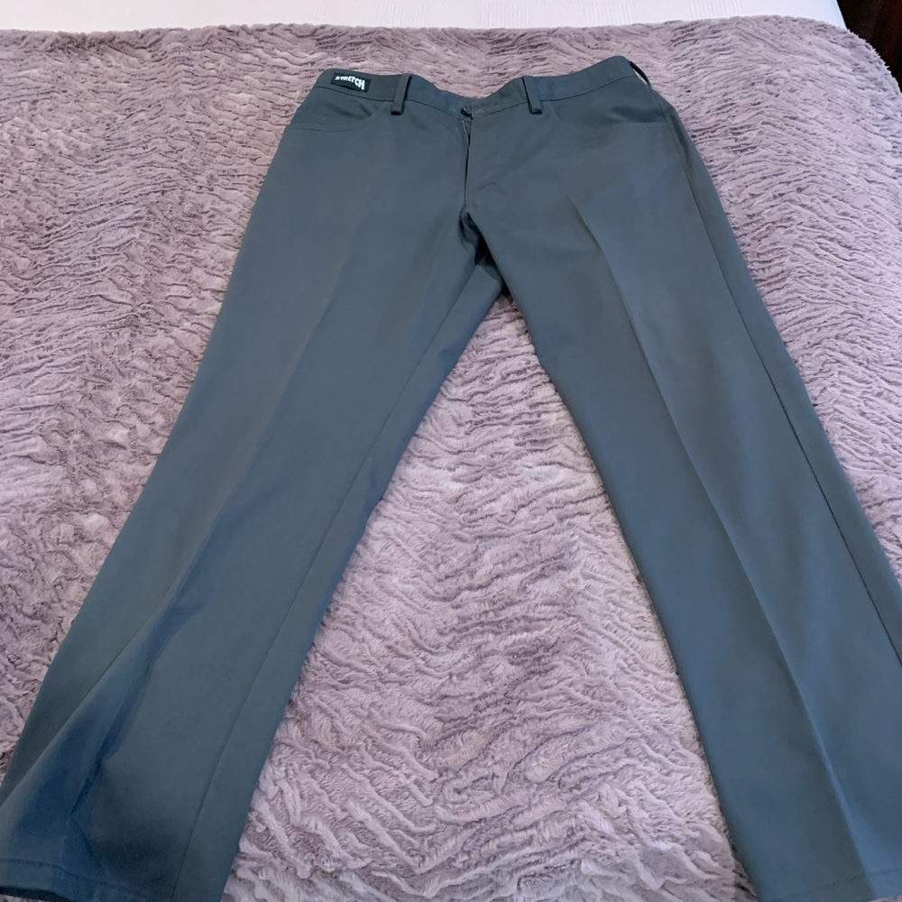 Mens Used Attitude Golf Pants Grey